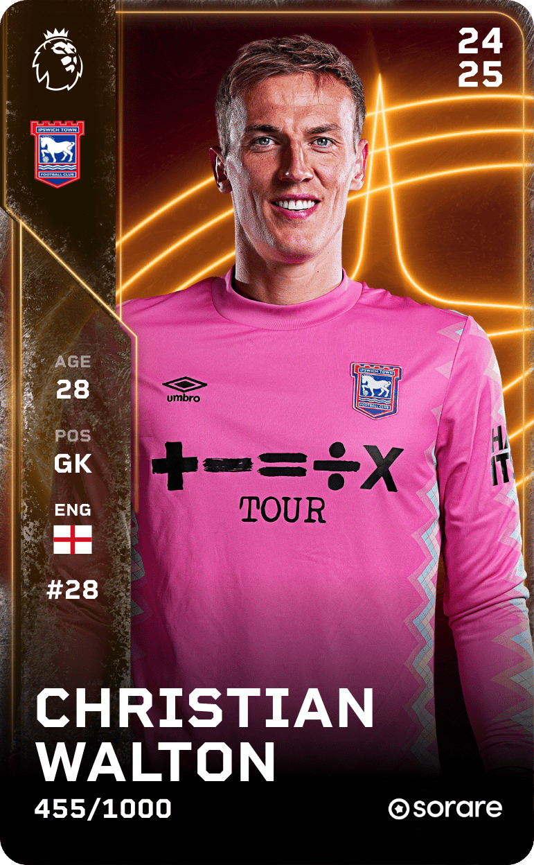 Christian Walton 2024-25 • Limited 455/1000