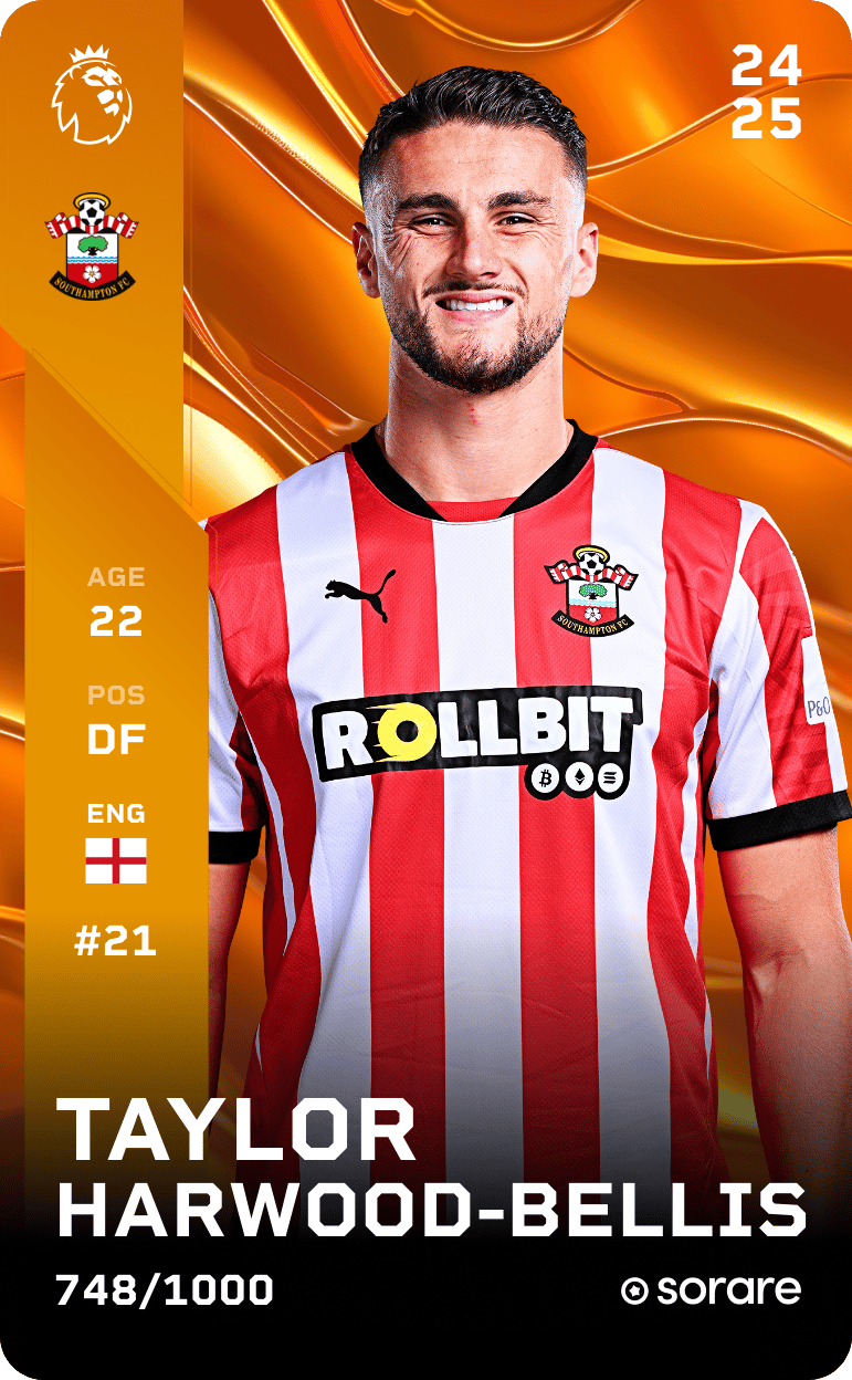 Taylor Harwood-Bellis 2024-25 • Limited 748/1000
