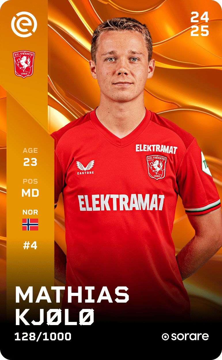 Mathias Kjølø 2024-25 • Limited 128/1000