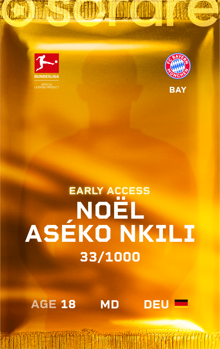 Noël Aséko Nkili 2024-25 • Limited 33/1000