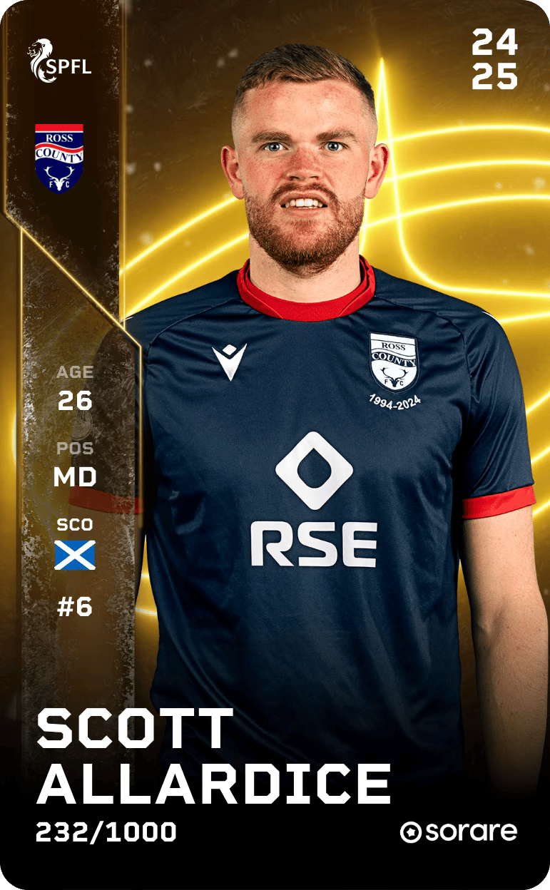 Scott Allardice 2024-25 • Limited 232/1000