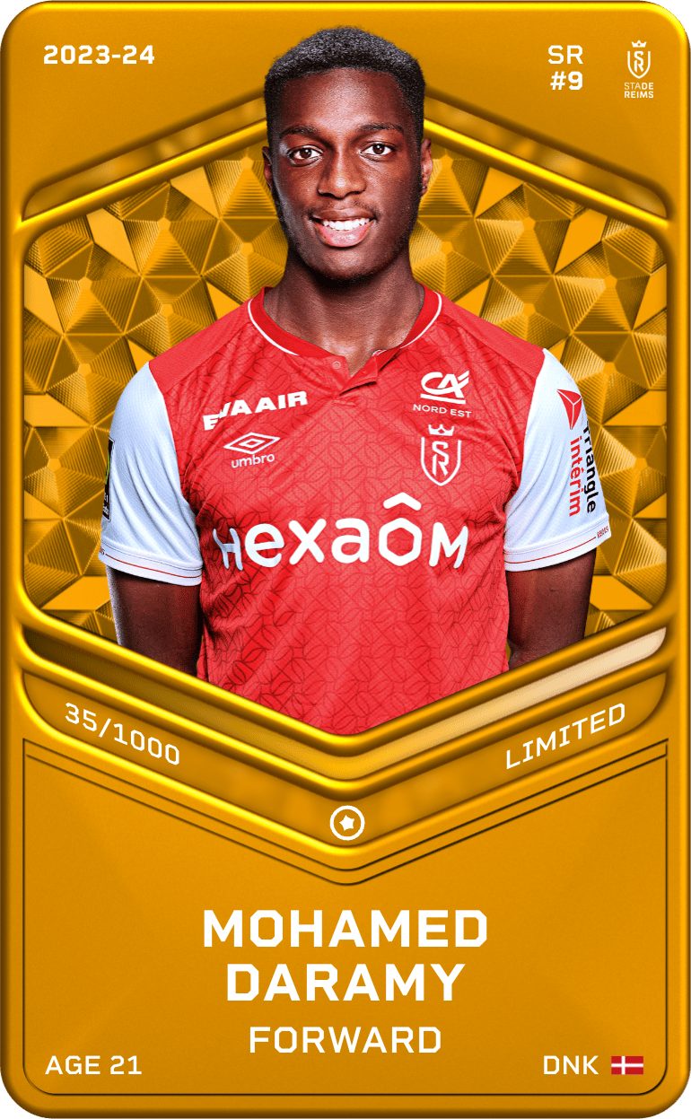 Mohamed Daramy 2023-24 • Limited 35/1000