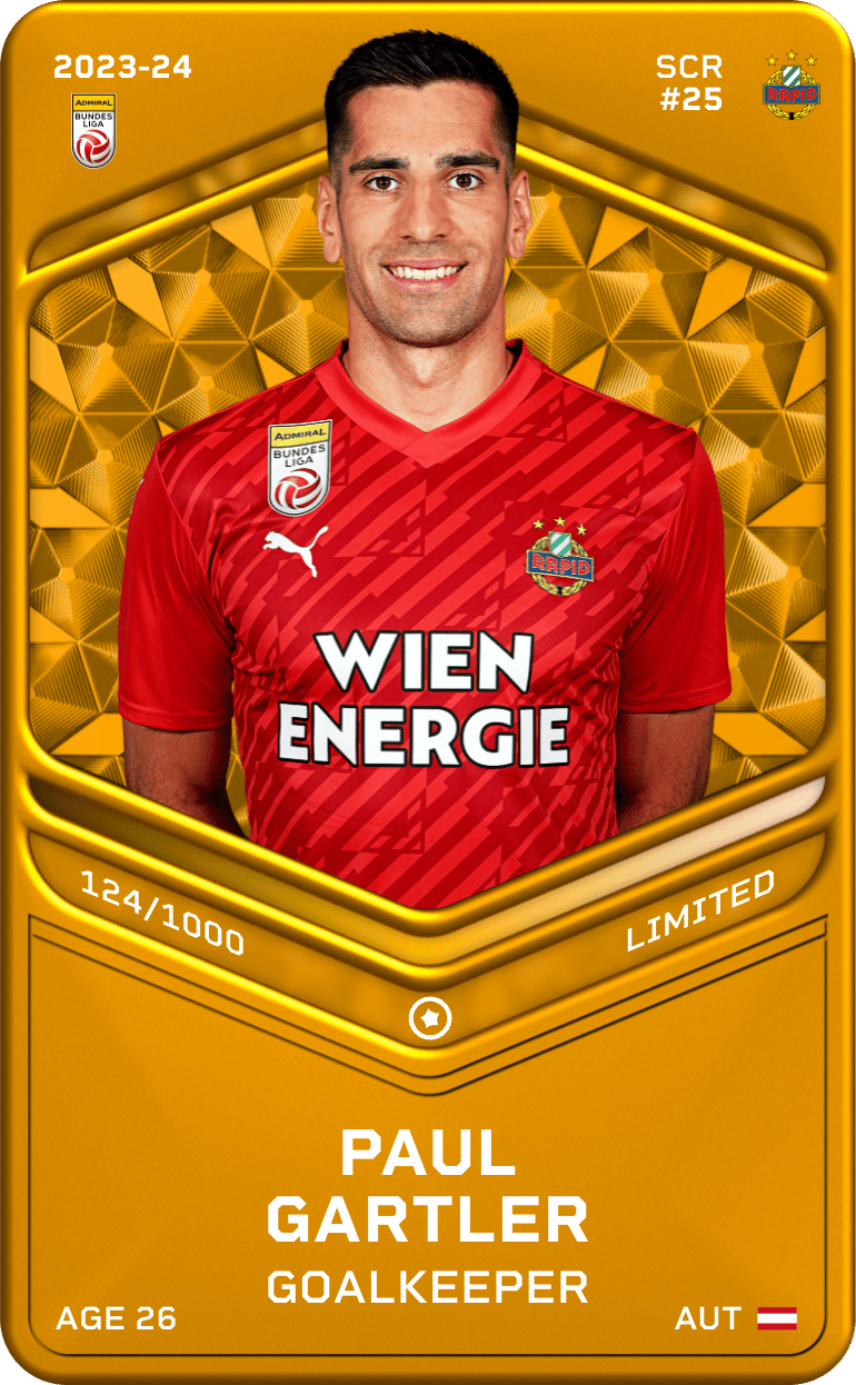 Paul Gartler 2023-24 • Limited 124/1000