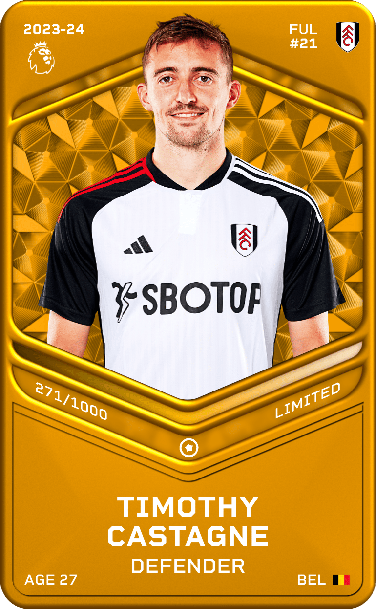 Timothy Castagne 2023-24 • Limited 271/1000