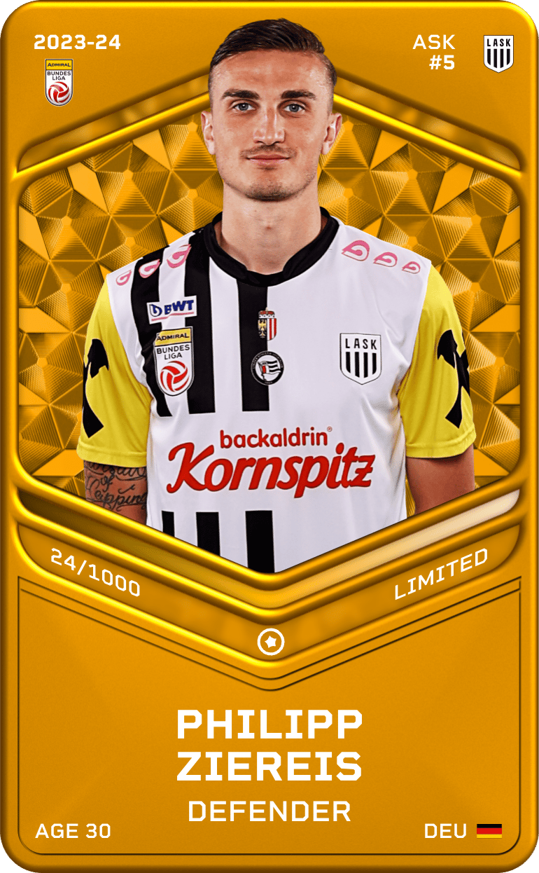 Philipp Ziereis 2023-24 • Limited 24/1000