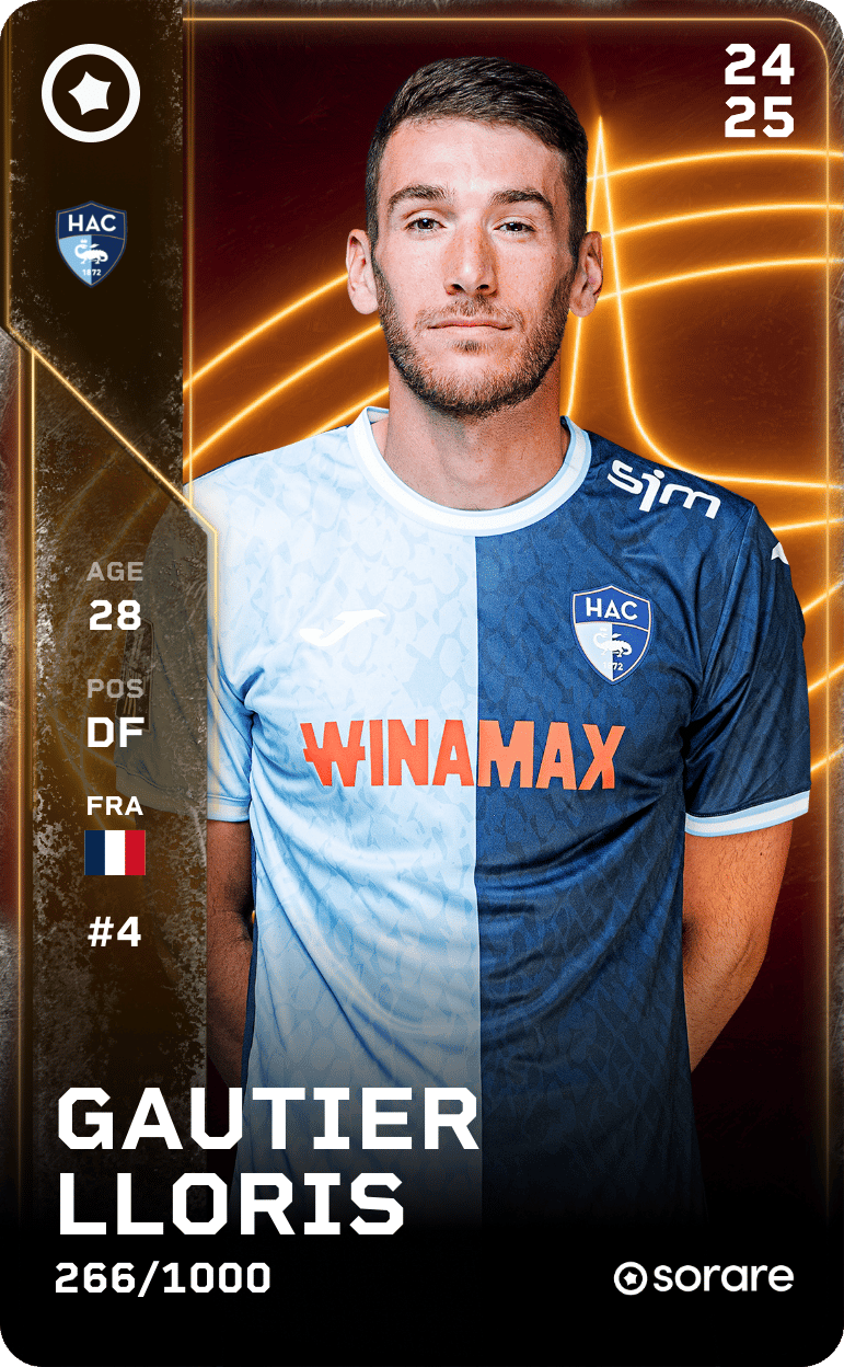 Gautier Lloris 2024-25 • Limited 266/1000