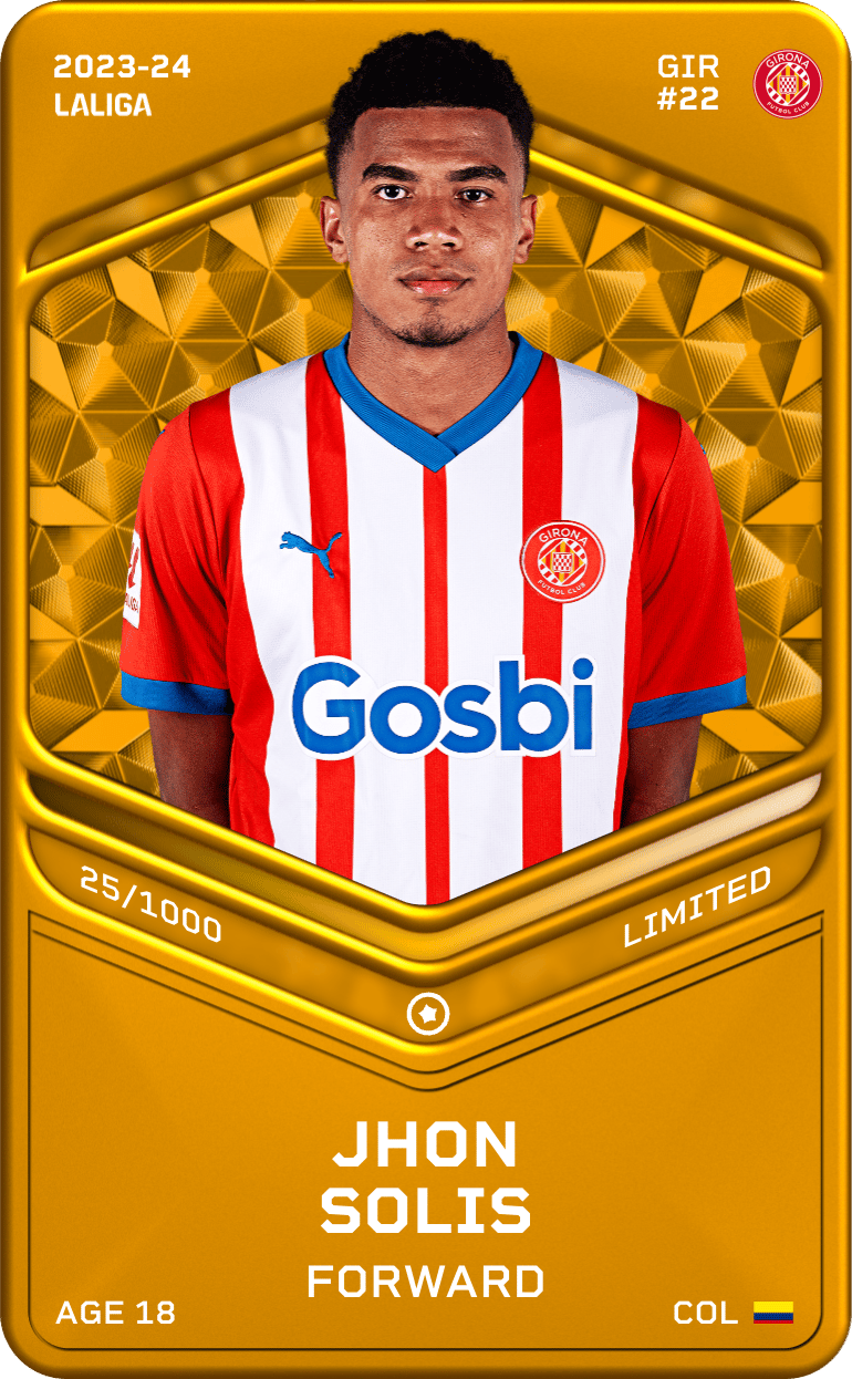 Jhon Solis 2023-24 • Limited 25/1000