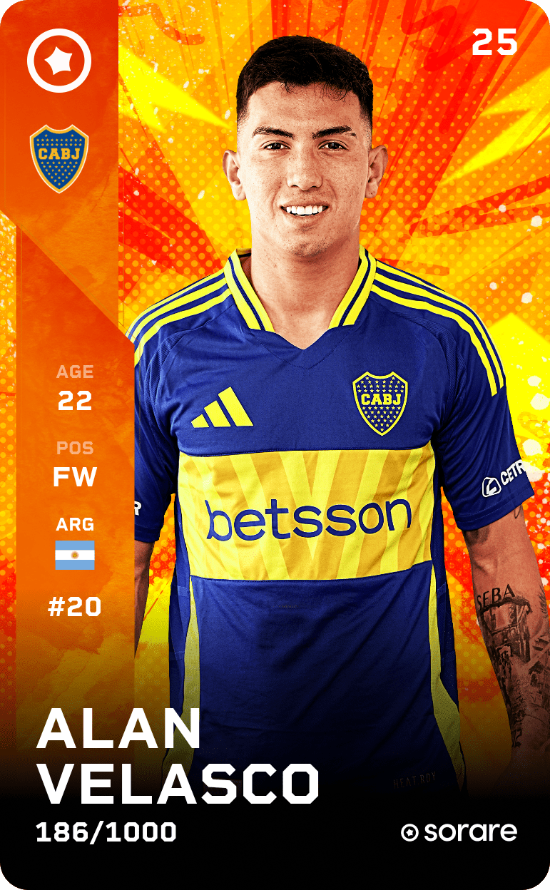 Alan Velasco 2025-26 • Limited 186/1000