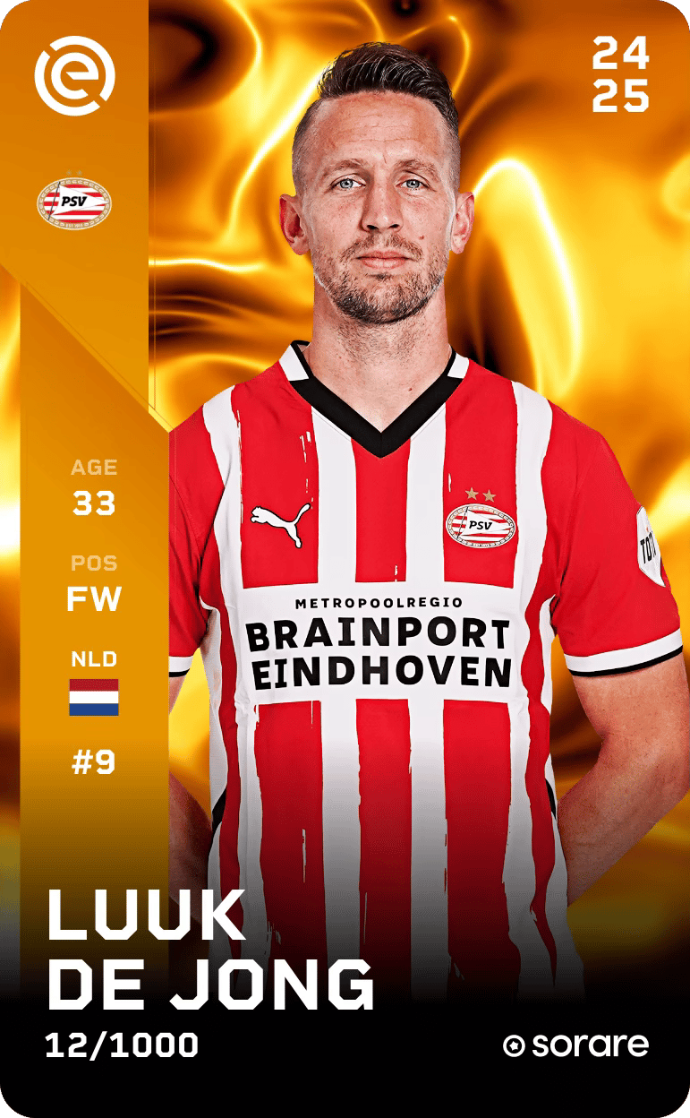 Luuk de Jong 2024-25 • Limited 12/1000