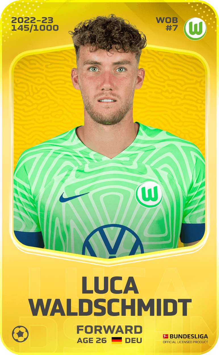 Luca Waldschmidt 2022-23 • Limited 145/1000