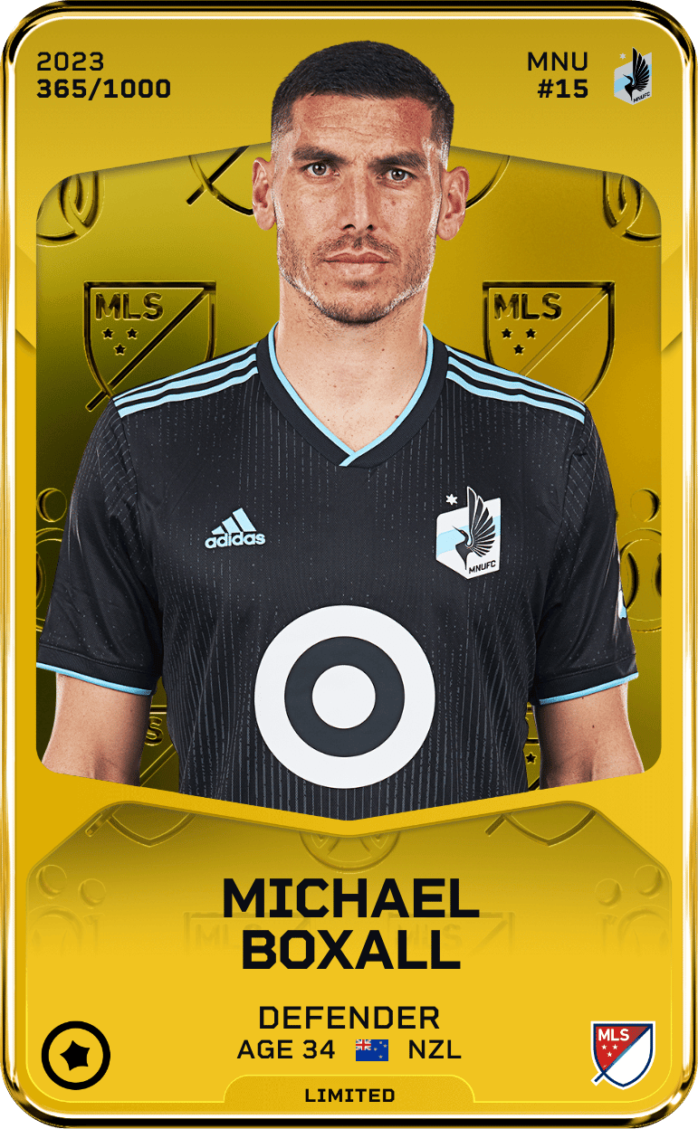 Michael Boxall 2023-24 • Limited 365/1000