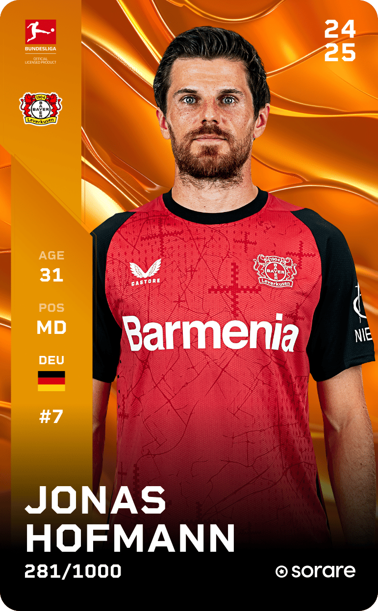 Jonas Hofmann 2024-25 • Limited 281/1000