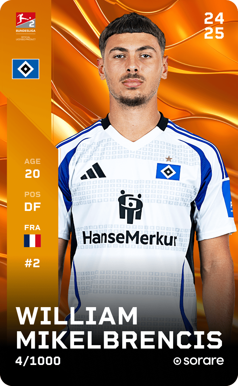 William Mikelbrencis 2024-25 • Limited 4/1000