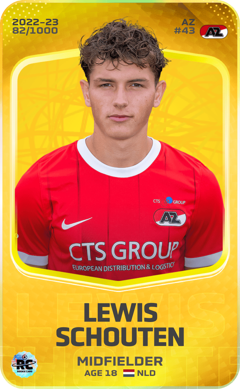 Lewis Schouten 2022-23 • Limited 82/1000