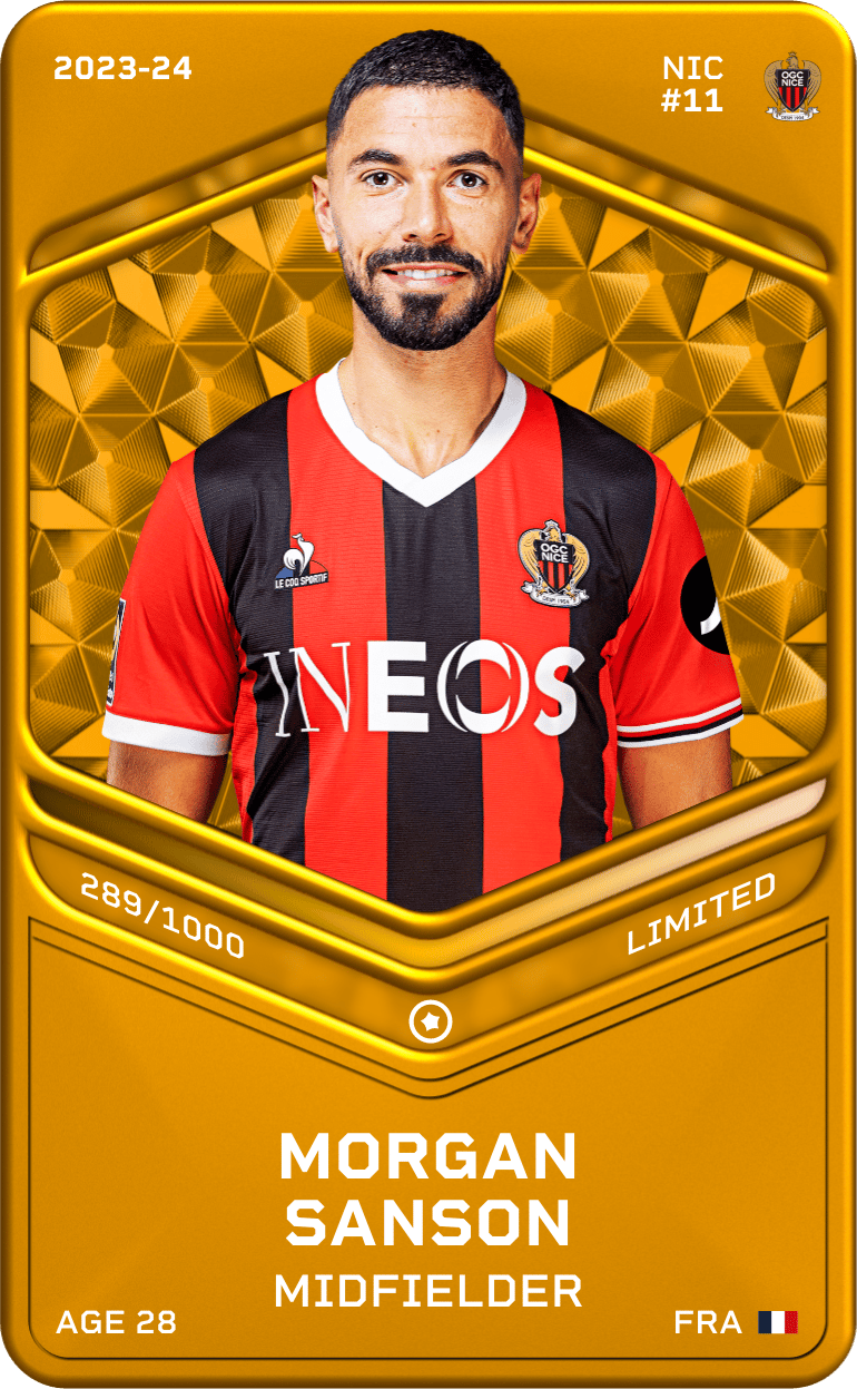 Morgan Sanson 2023-24 • Limited 289/1000