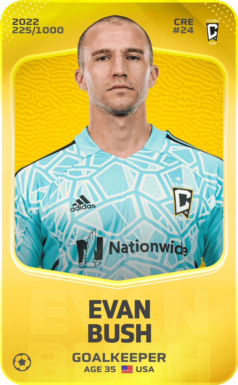 Evan Bush 2022-23 • Limited 225/1000