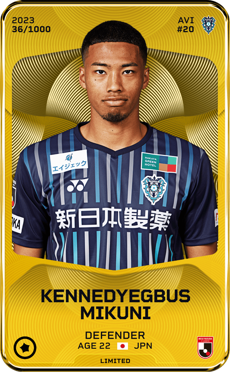 KennedyEgbus Mikuni 2023-24 • Limited 36/1000