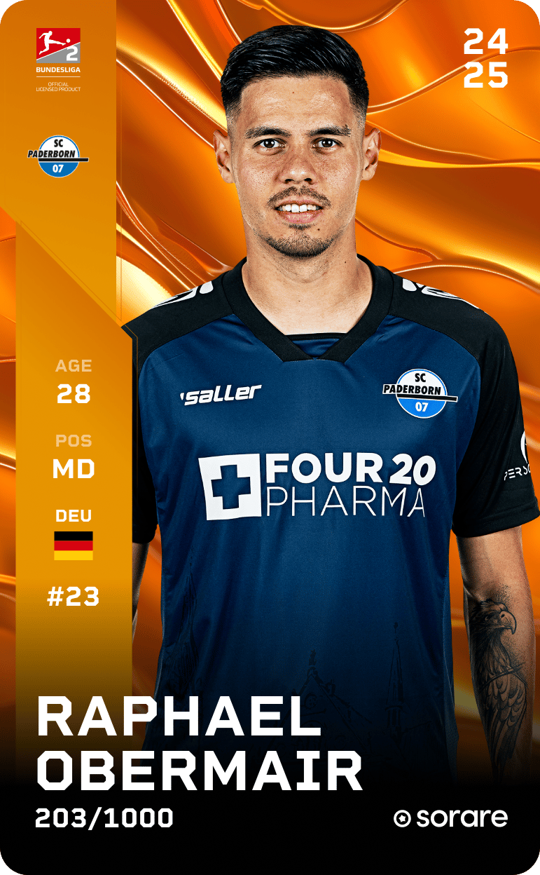 Raphael Obermair 2024-25 • Limited 203/1000
