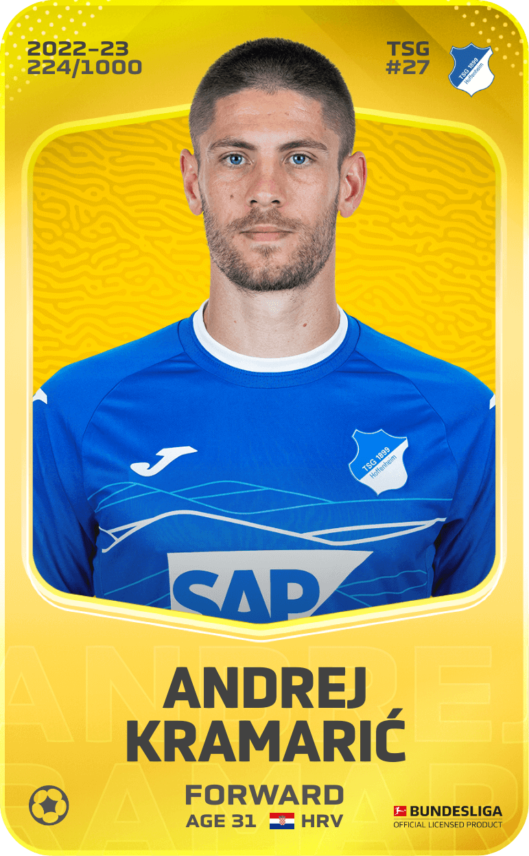 Andrej Kramarić 2022-23 • Limited 224/1000