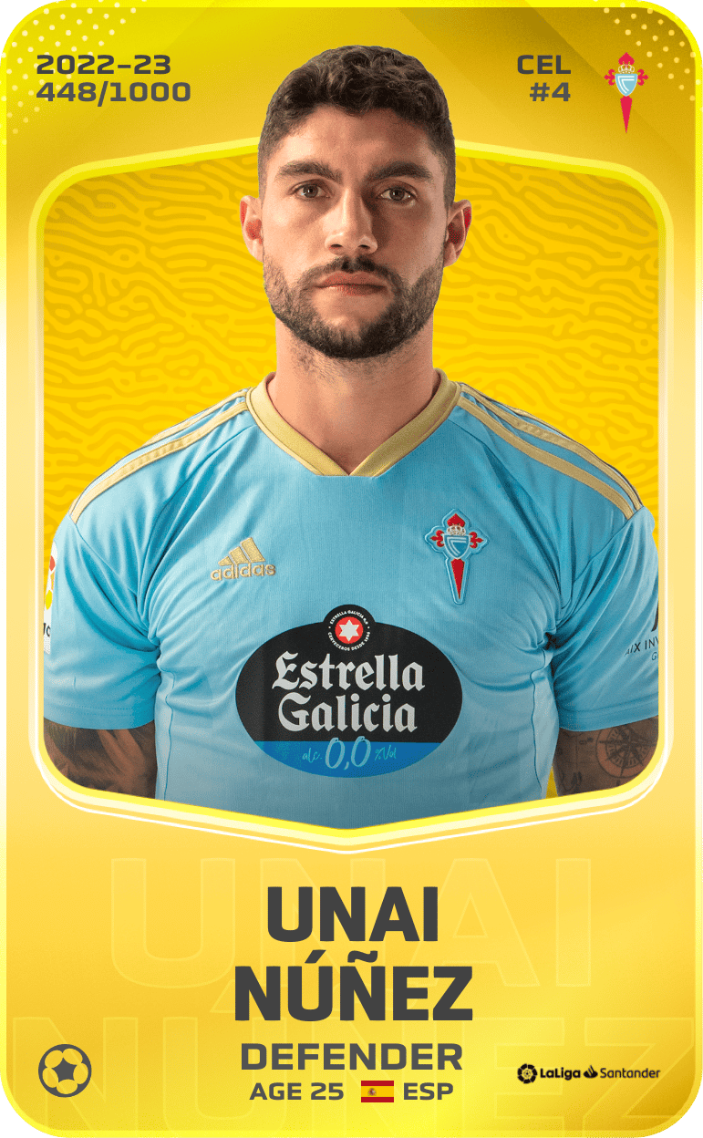 Unai Núñez 2022-23 • Limited 448/1000