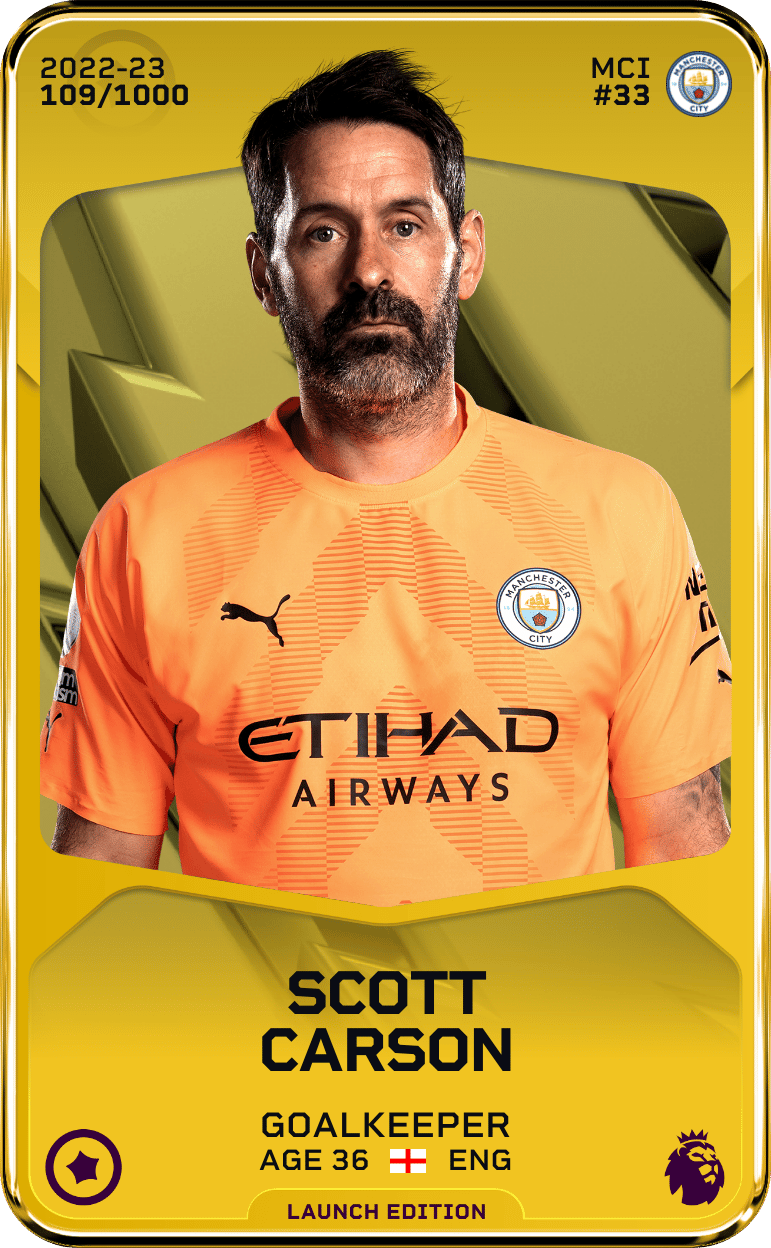 Scott Carson 2022-23 • Limited 109/1000