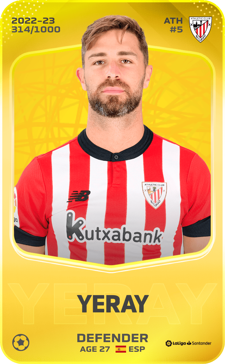Yeray 2022-23 • Limited 314/1000