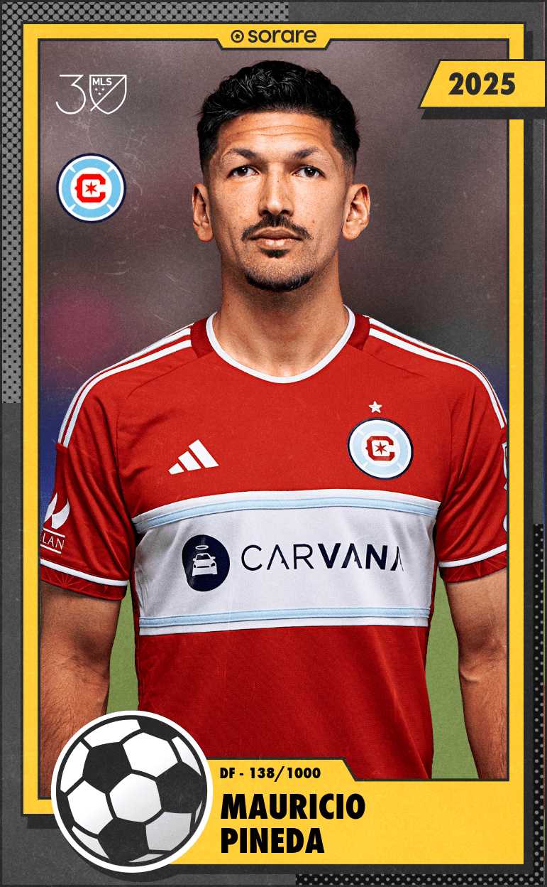 Mauricio Pineda 2025-26 • Limited 138/1000