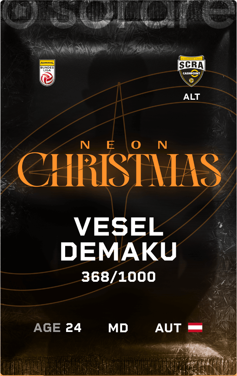 Vesel Demaku 2024-25 • Limited 368/1000