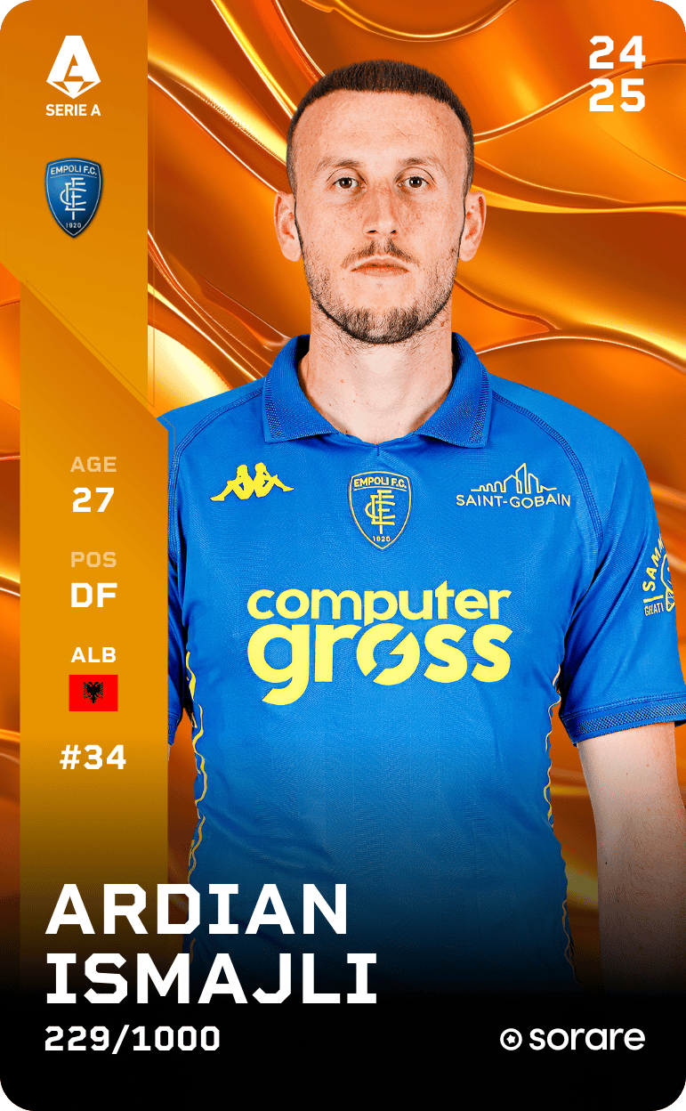 Ardian Ismajli 2024-25 • Limited 229/1000
