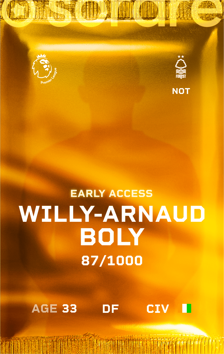 Willy-Arnaud Boly 2024-25 • Limited 87/1000