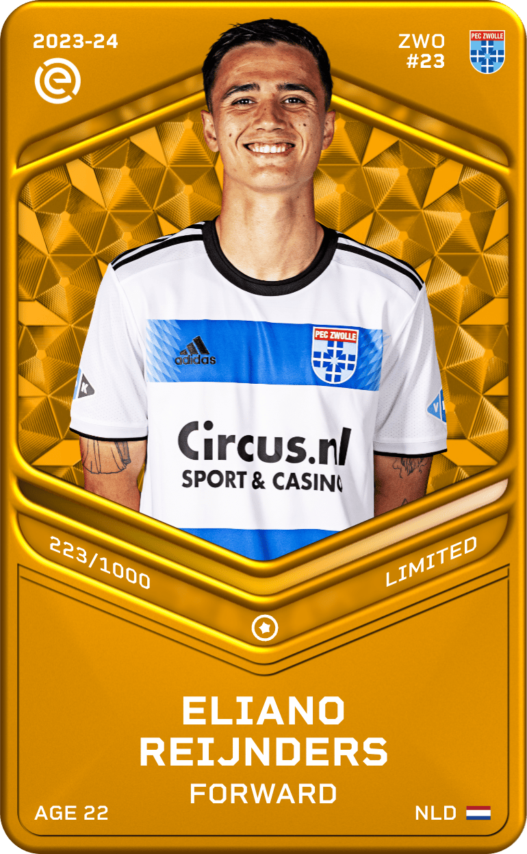 Eliano Reijnders 2023-24 • Limited 223/1000