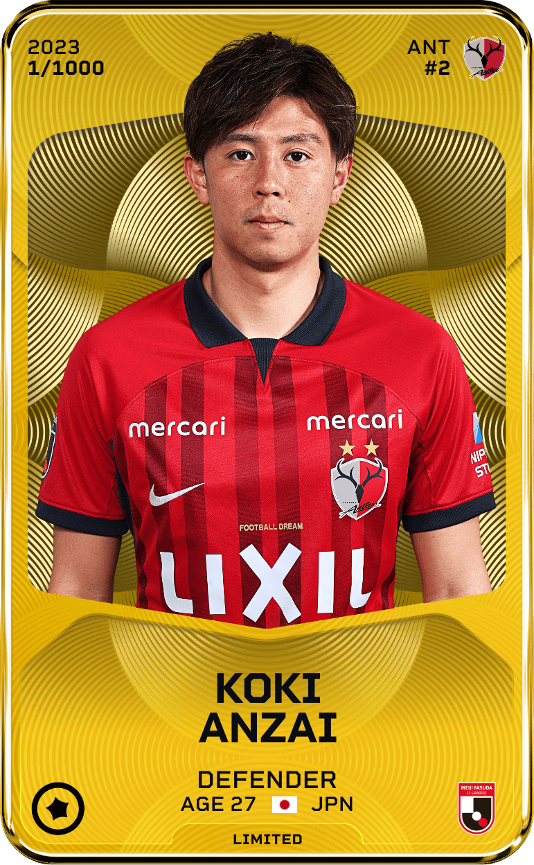Koki Anzai 2023-24 • Limited 1/1000