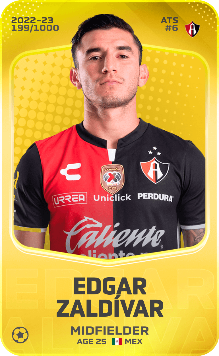 Edgar Zaldívar 2022-23 • Limited 199/1000