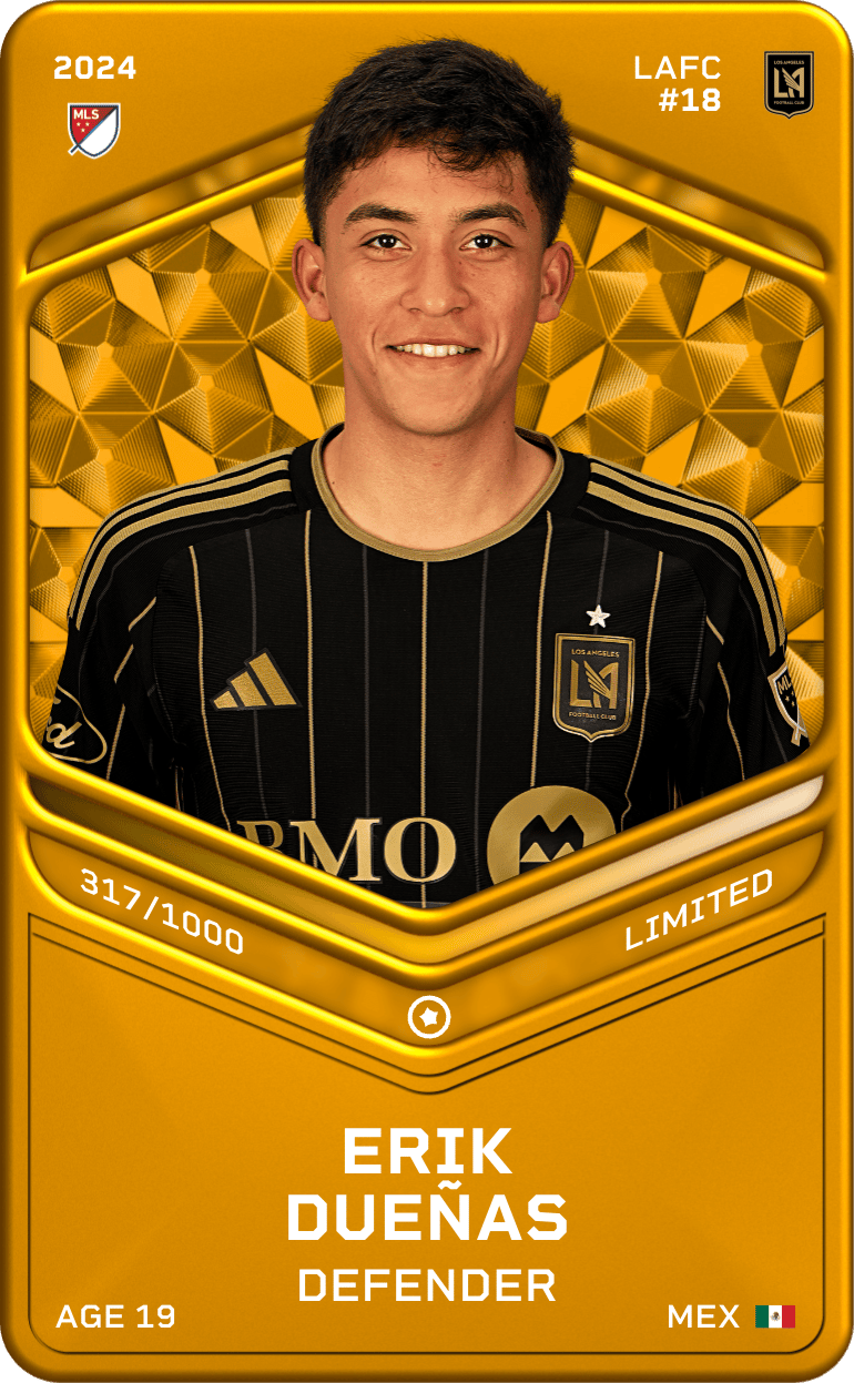 Erik Duenas 2024-25 • Limited 317/1000