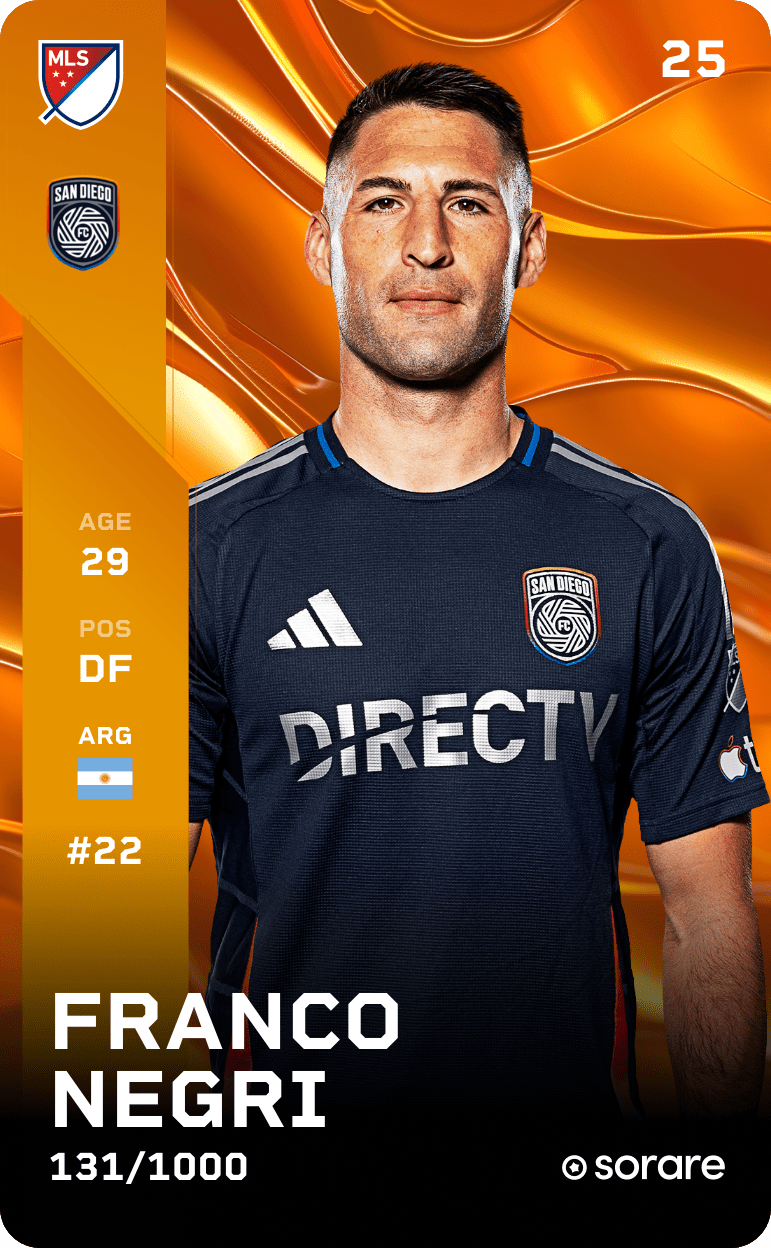 Franco Negri 2025-26 • Limited 131/1000