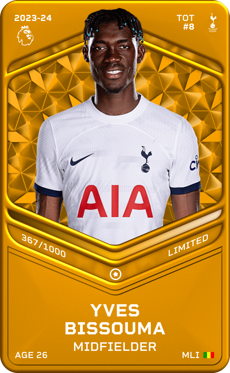 Yves Bissouma 2023-24 • Limited 367/1000