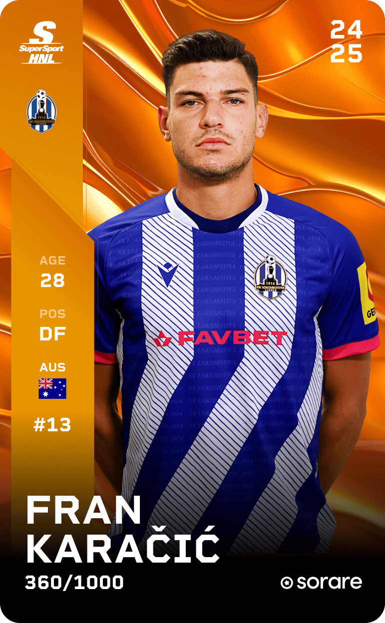 Fran Karačić 2024-25 • Limited 360/1000