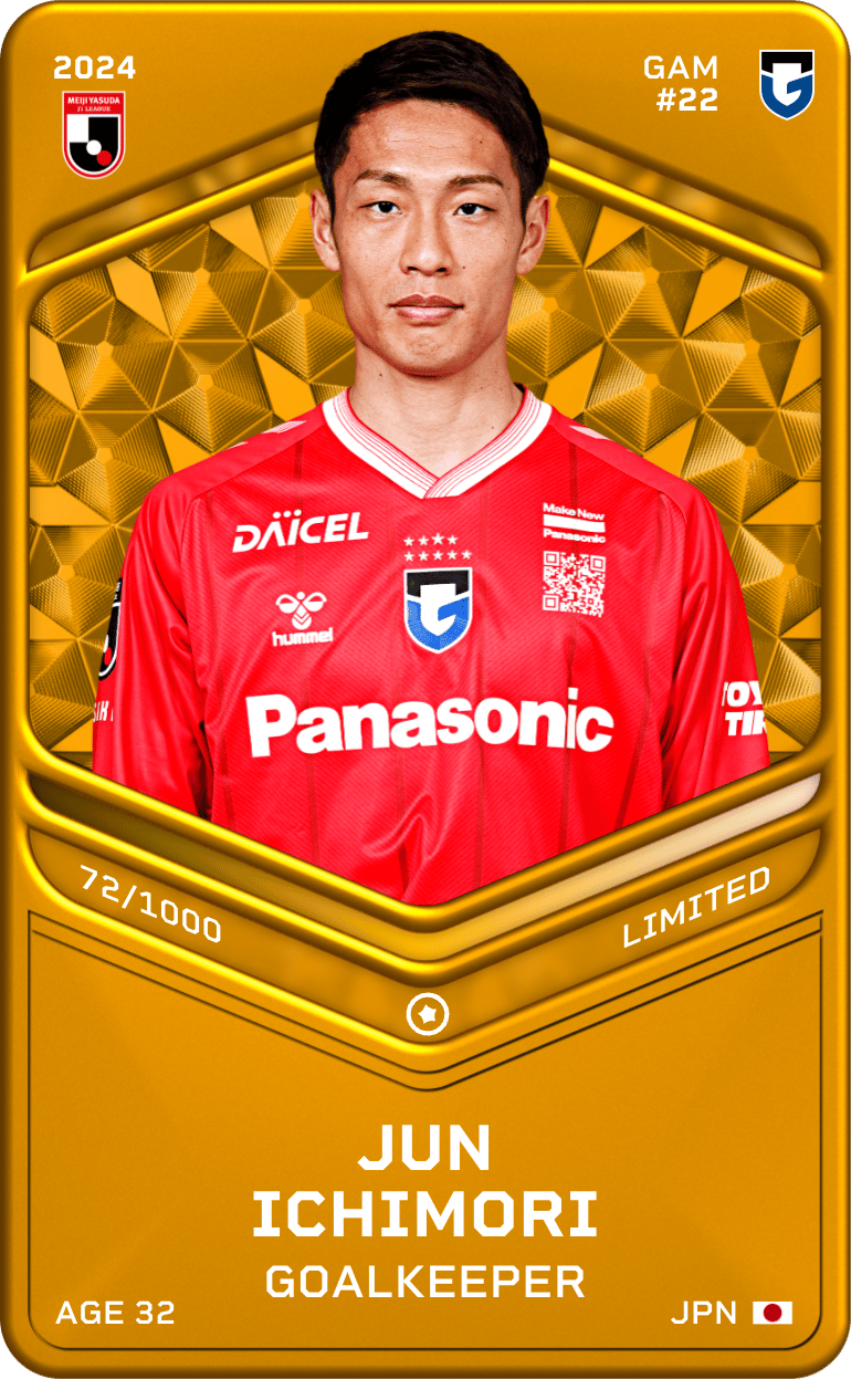 Jun Ichimori 2024-25 • Limited 72/1000