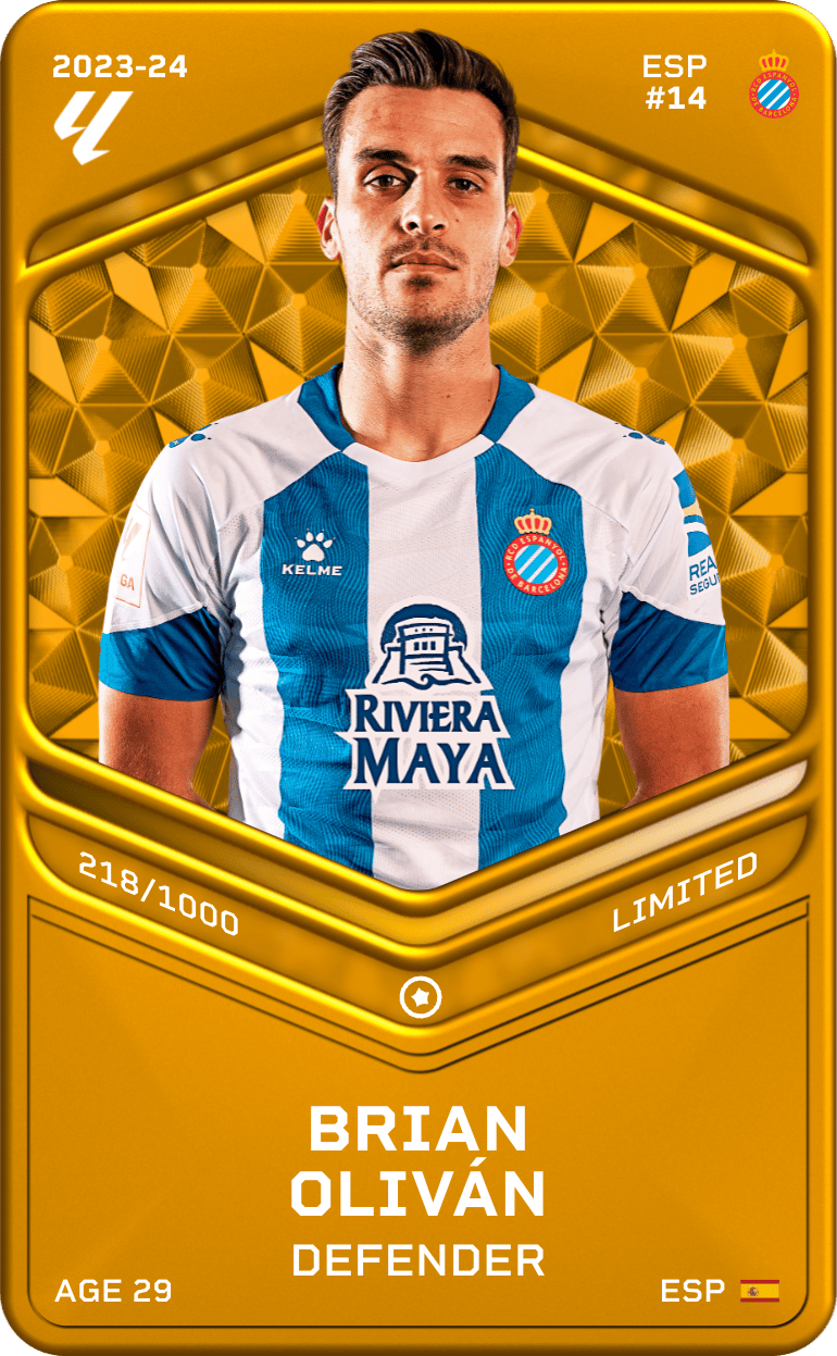 Brian Oliván 2023-24 • Limited 218/1000