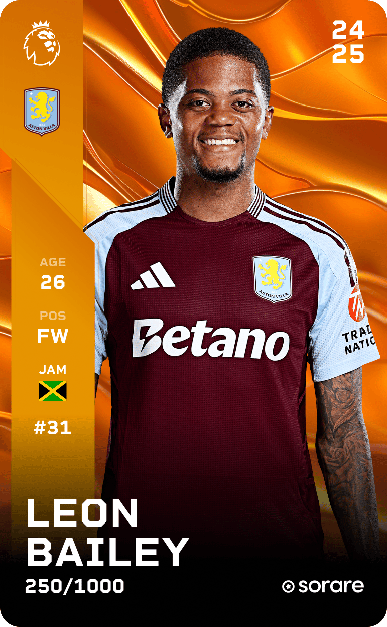 Leon Bailey 2024-25 • Limited 250/1000