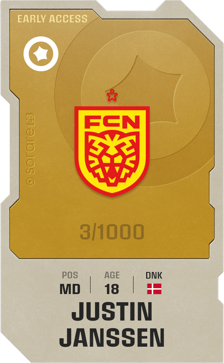 Justin Janssen 2025-26 • Limited 3/1000