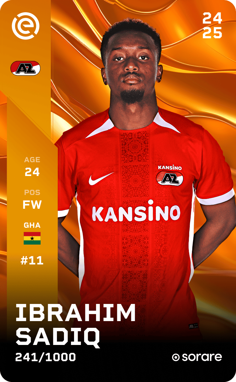 Ibrahim Sadiq 2024-25 • Limited 241/1000