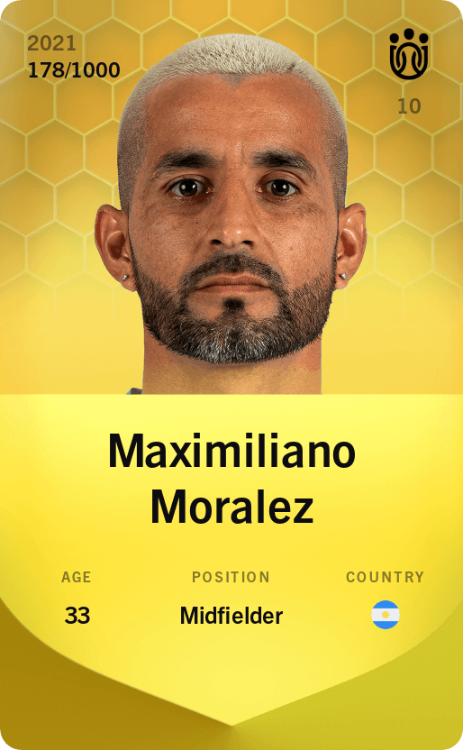 Maximiliano Moralez 2021-22 • Limited 178/1000