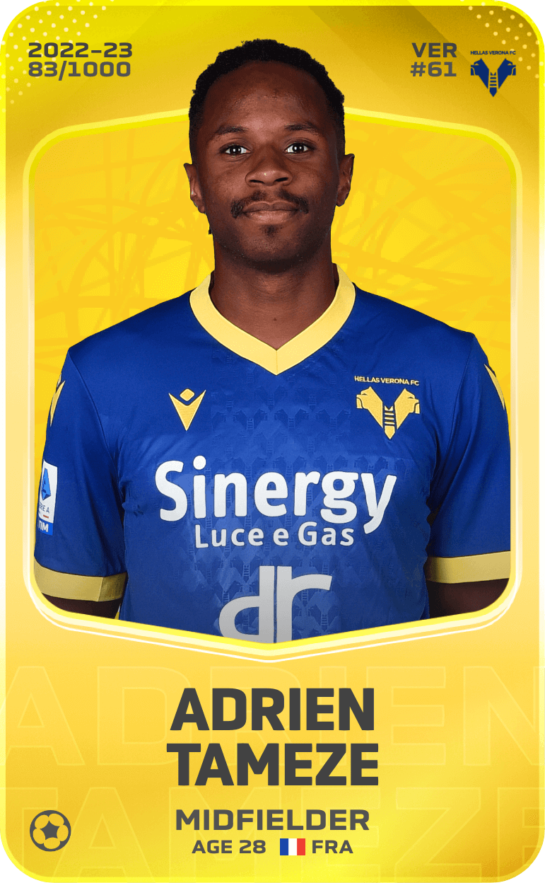 Adrien Tameze 2022-23 • Limited 83/1000