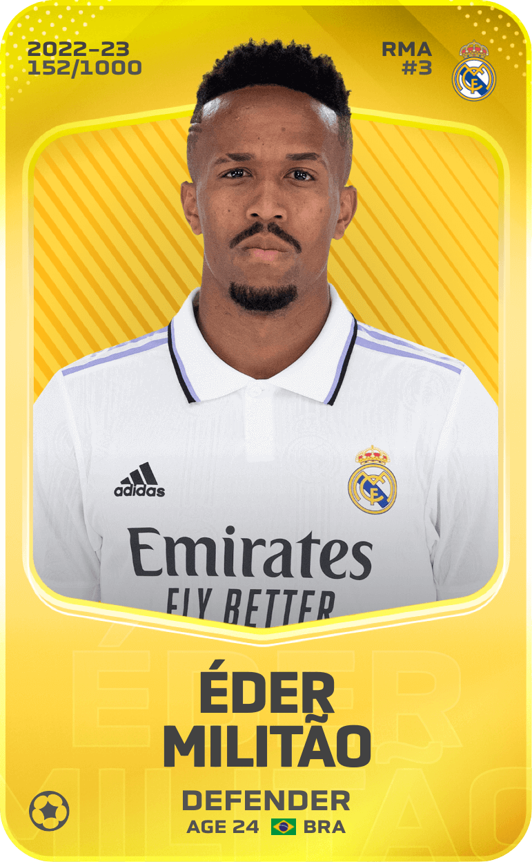 Éder Militão 2022-23 • Limited 152/1000