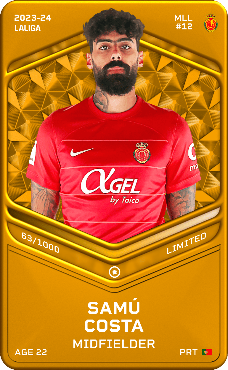 Samú Costa 2023-24 • Limited 63/1000