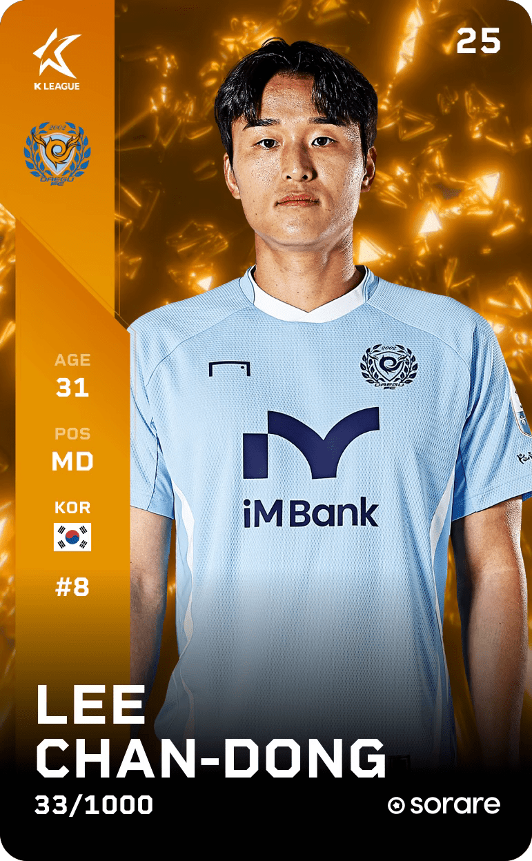 Lee Chan-Dong 2025-26 • Limited 33/1000