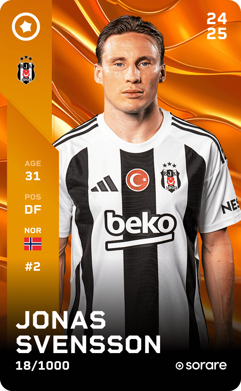 Jonas Svensson 2024-25 • Limited 18/1000