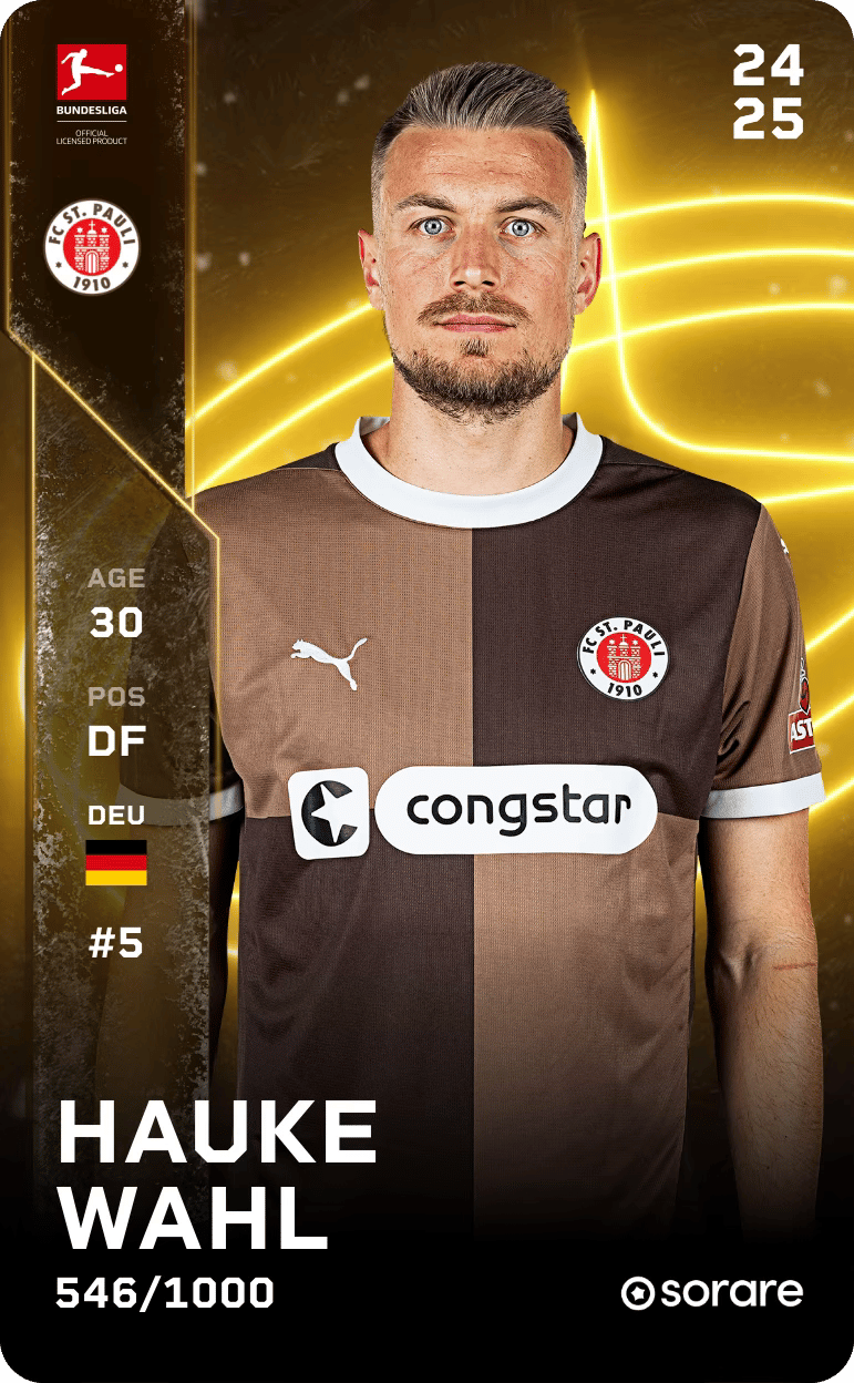 Hauke Wahl 2024-25 • Limited 546/1000