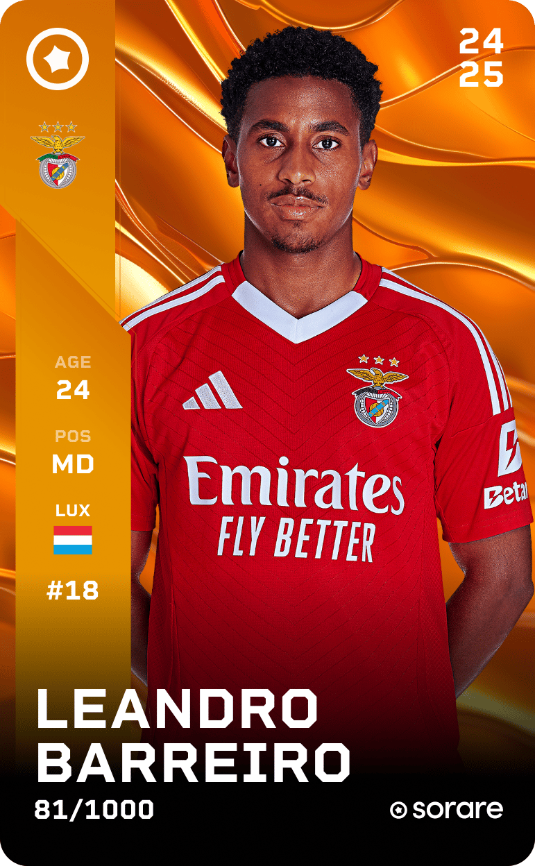 Leandro Barreiro 2024-25 • Limited 81/1000